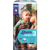 Blöjor Comfort Strl 3 5-9kg 60-p Miljömärkt Libero.