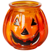 Fylld ljuslykta Pumpa 7,5cm ICA.