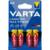 Batteri Longlife Max Power AA 4-p.
