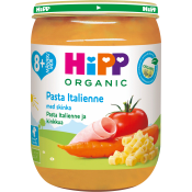 Pasta italienne med skinka Från 8m Ekologisk 190g Hipp.