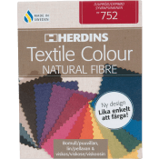 Textilfärg Natural fibre Djupröd Herdins.