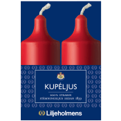 Kupeljus Röd 2-p Liljeholmens.
