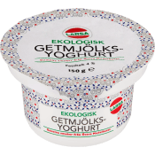 Getmjölksyoghurt Ekologisk 4% 150g Larsa Foods.