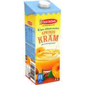 Aprikoskräm Lågkalori 1l Ekströms.