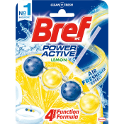 Power active Lemon Doftblock Toalettrengöring 53g WC Bref.