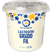 Gräddfil Laktosfri 12% 3dl Skånemejerier.