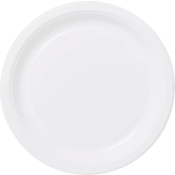 Tallrik vit 22cm 20-p ICA.