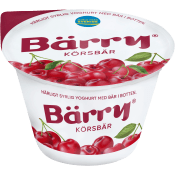 Yoghurt Körsbär 2,7% 250g Bärry.