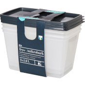 Frys- och Mikroburk 1,2l 3-p ICA.