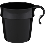 Picnicmugg Svart 30cl Nordiska Plast.
