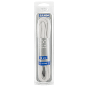 Skosnöre 467 rund Vit 80cm Bandi.