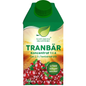 Tranbärsdricka Koncentrat sockerfri 1+4 500ml Naturens skafferi.