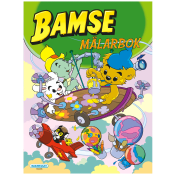 Målarbok Bamse.