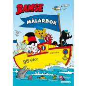 Målarbok Bamse.