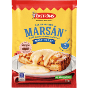 Marsán snabb dessertsås 7 port 91g Ekströms.