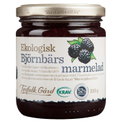 Björnbärsmarmelad 330g KRAV Torfolk Gård.