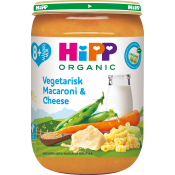 Veggie Mac n' cheese Från 8m Ekologisk 220g Hipp.