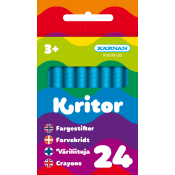 Färgkritor 24-p Kärnan.