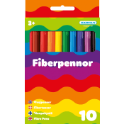 Fiberpennor 10-p Kärnan.