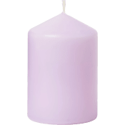 Blockljus Ljuslila 10cm ICA.