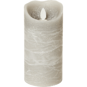 Blockljus LED Rustic Grå 15cm ICA.
