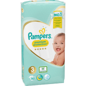 Blöjor Premium Protection New Baby Strl 3 6-10kg 50-p Pampers.