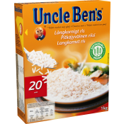 Långkornigt Ris Koktid 20min 1kg Uncle Bens.