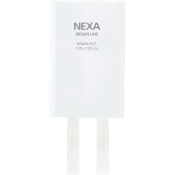 Brandfilt Vit 120x120cm NEXA.