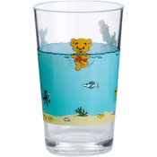 Dricksglas Bamse 7cm Rätt Start.