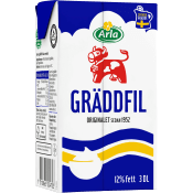 Gräddfil 12% 3dl Arla Ko.
