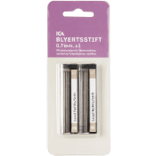 Stift refill 0,7mm 2-p ICA.