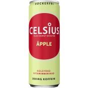 Energidryck Äpple & ingefära 35,5cl Celsius.
