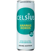 Energidryck Ananas Kokos 35,5cl Celsius.