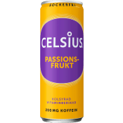 Energidryck Passionsfrukt 35,5cl Celsius.