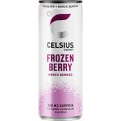Energidryck Frozen Berry 35,5cl Celsius.