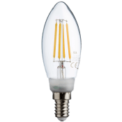 LED Kron E14 470lm(40W) Dimbar ICA.