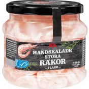 Räkor Stora Handskalade 200g ICA.