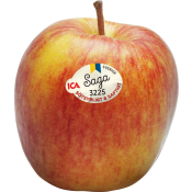Äpple Saga ca 190g Klass 1 ICA.