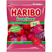 Fruktilurer Bär 80g Haribo.