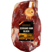 Serrano 12 månader i skivor ca 15g Ridderheims.