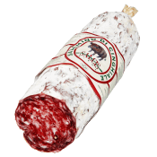 Vildsvinssalami i skivor ca 10g Salcis.