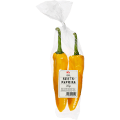 Gul spetsig paprika 200g Klass 1 ICA.