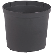 Planteringskruka Svart 18cm Cultivate Hammarplast.