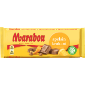 Chokladkaka Apelsinkrokant 100g Marabou.