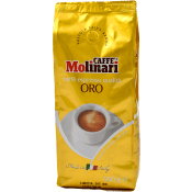 Kaffe, Hela bönor, Espresso ORO, 500g, Molinari.