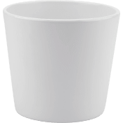 Kruka Vit Ø24cm Höjd ICA Basic.
