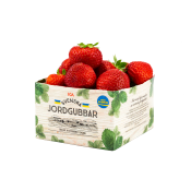 Jordgubbar Svenska 1l ca 500g ICA Klass 1.