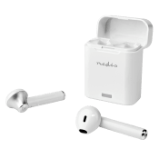 Hörlur in-ear Vit Nedis.