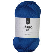 Virkgarn 8/4 Blå 50g Järbo.