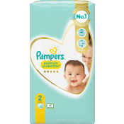 Blöjor Premium Protection Strl 2 4-8kg 52-p Pampers.